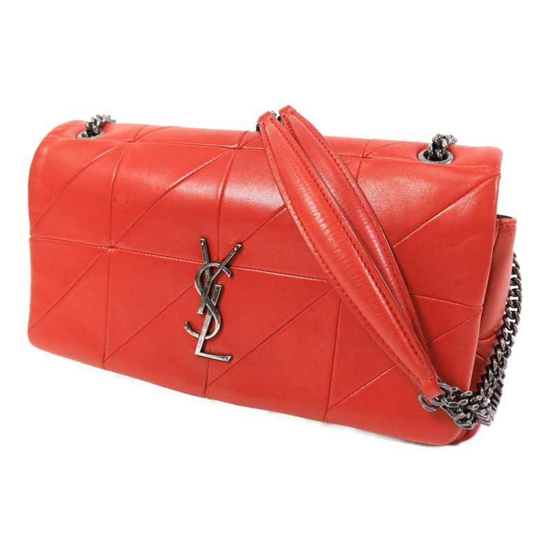 SAINT LAURENT 羊皮皮革Jamie Medium鏈帶肩背袋-2