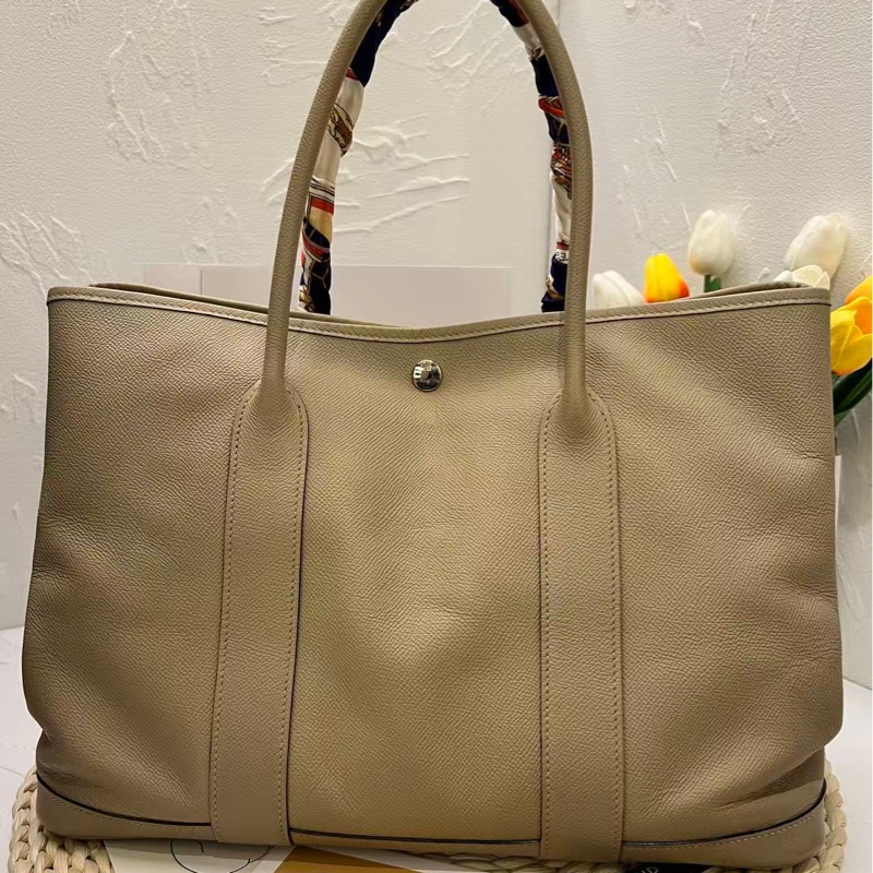 HERMES Garden party 36 風衣灰A-6