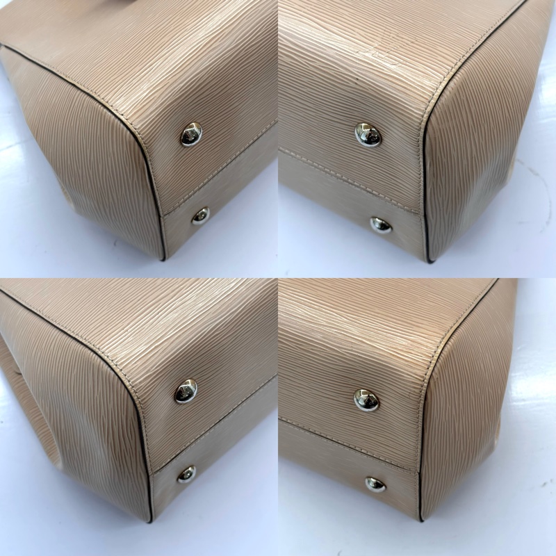 LOUIS VUITTON 路易威登 粉色EPI MARLY MM 手提肩背2WAY包 M41377-4