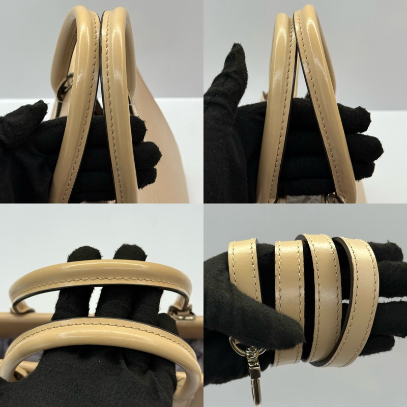 LOUIS VUITTON 路易威登 粉色EPI MARLY MM 手提肩背2WAY包 M41377-5