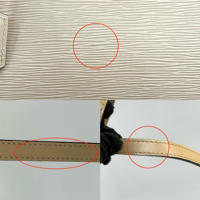 LOUIS VUITTON 路易威登 粉色EPI MARLY MM 手提肩背2WAY包 M41377-8