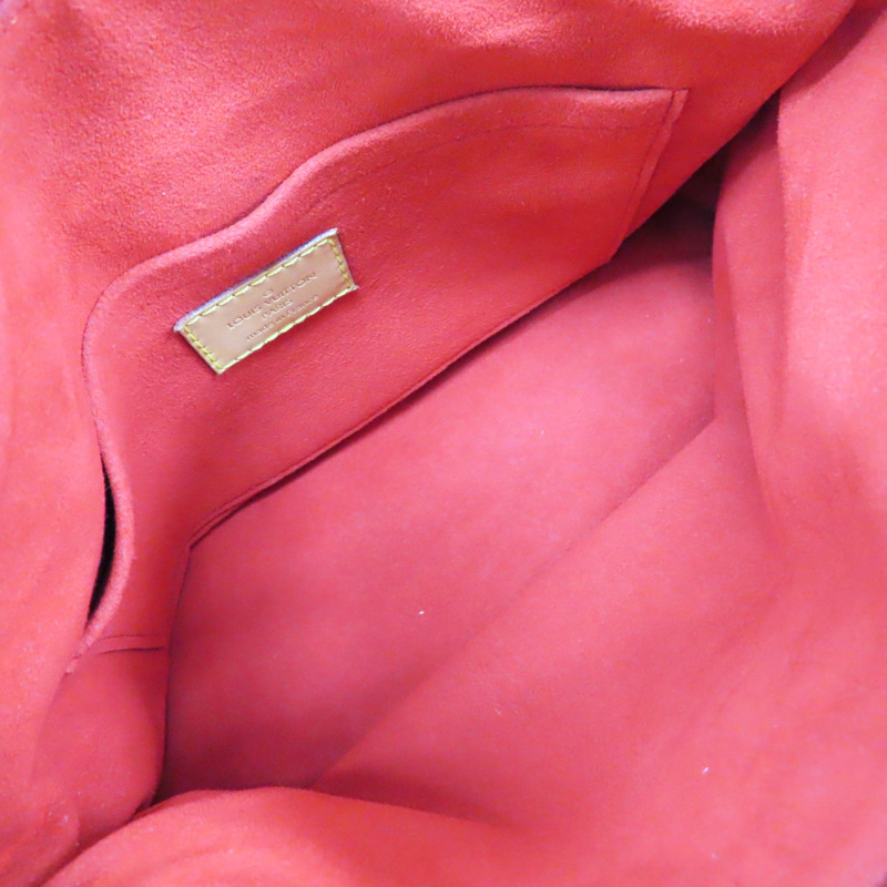 棕色 原花帆布 紅色牛皮 Pallas BB 兩用包【LOUIS VUITTON LV 路易威登】 M40463-4