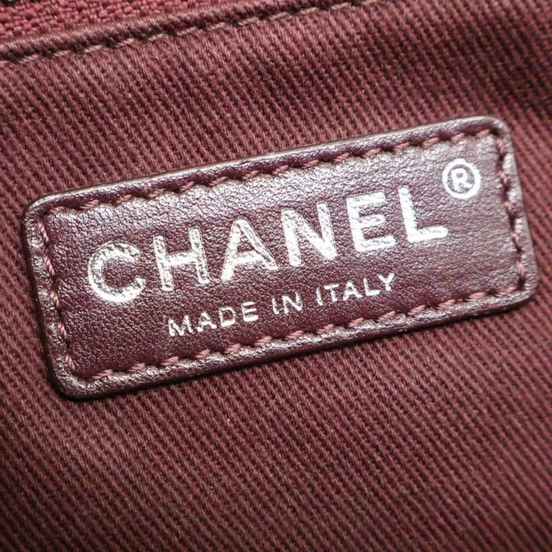 黑色牛皮 Chain 肩背包 無卡【CHANEL 香奈兒】-4