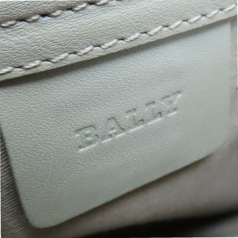 綠色 牛皮 鏈袋 手提包【BALLY 巴利】-4