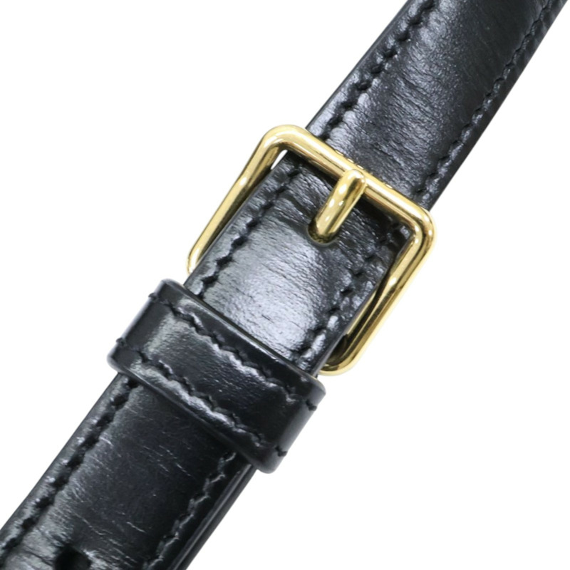 黑色 牛皮 TEEN TRIOMPHE 肩背包【CELINE 賽琳】 188423-8