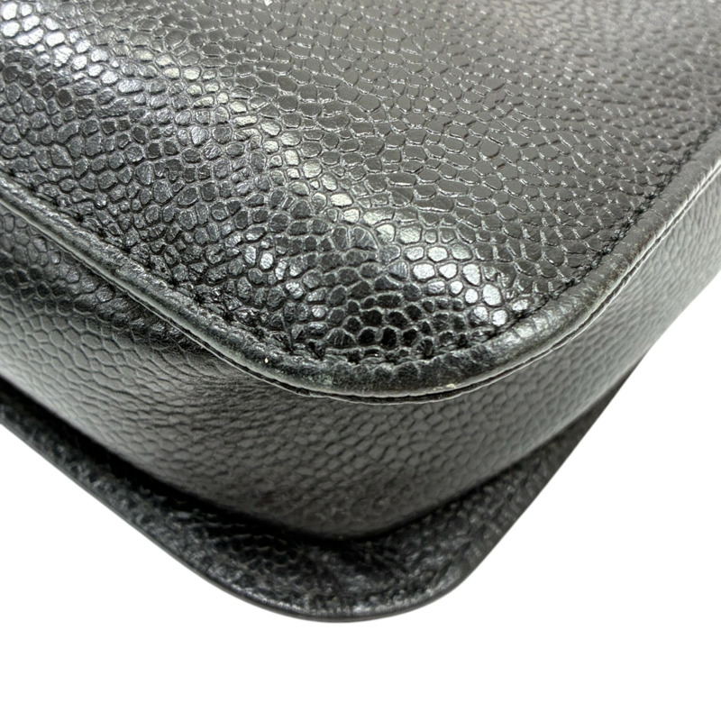 黑色 荔枝紋 牛皮 Vintage Briefcase 公事包【CHANEL 香奈兒】-10