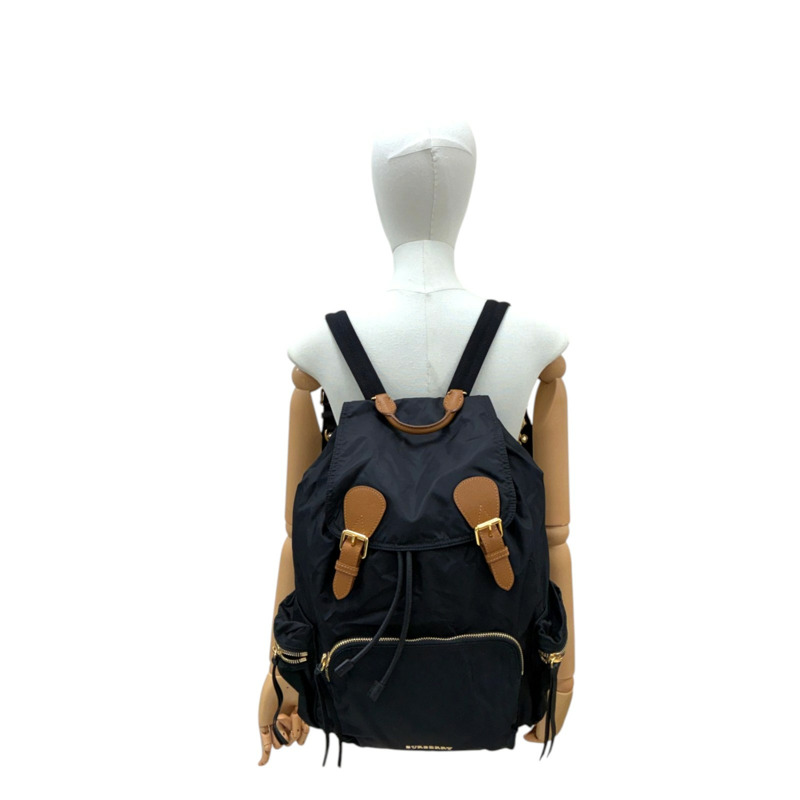 黑色 尼龍 The Rucksack 後背包 4014879【BURBERRY 巴寶莉】 4014879-9