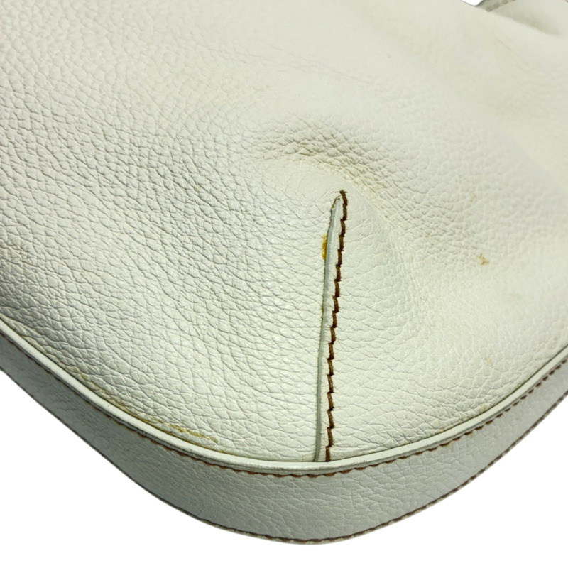 白色 牛皮 Hobo Bag 手提包 BR3349【PRADA普拉達】 BR3349-9