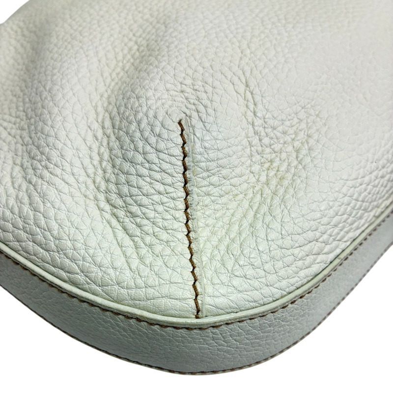 白色 牛皮 Hobo Bag 手提包 BR3349【PRADA普拉達】 BR3349-11