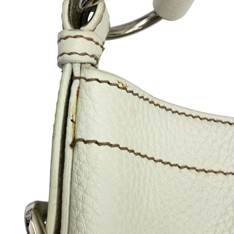 白色 牛皮 Hobo Bag 手提包 BR3349【PRADA普拉達】 BR3349-14