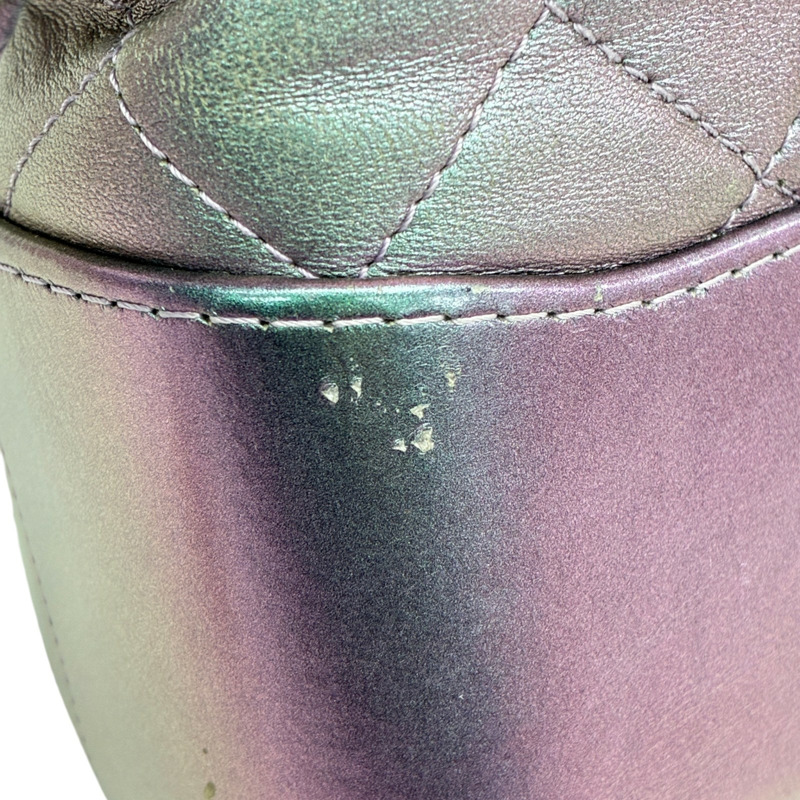 幻彩紫 菱格紋 牛皮 Gabrielle M 流浪包 肩背包【CHANEL 香奈兒】 A93824-12