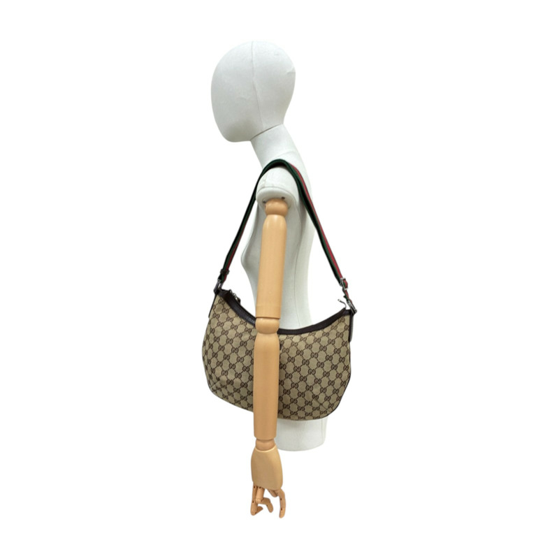 棕色 帆布 Sherry 肩背包 181092【GUCCI 古馳】 181092-8