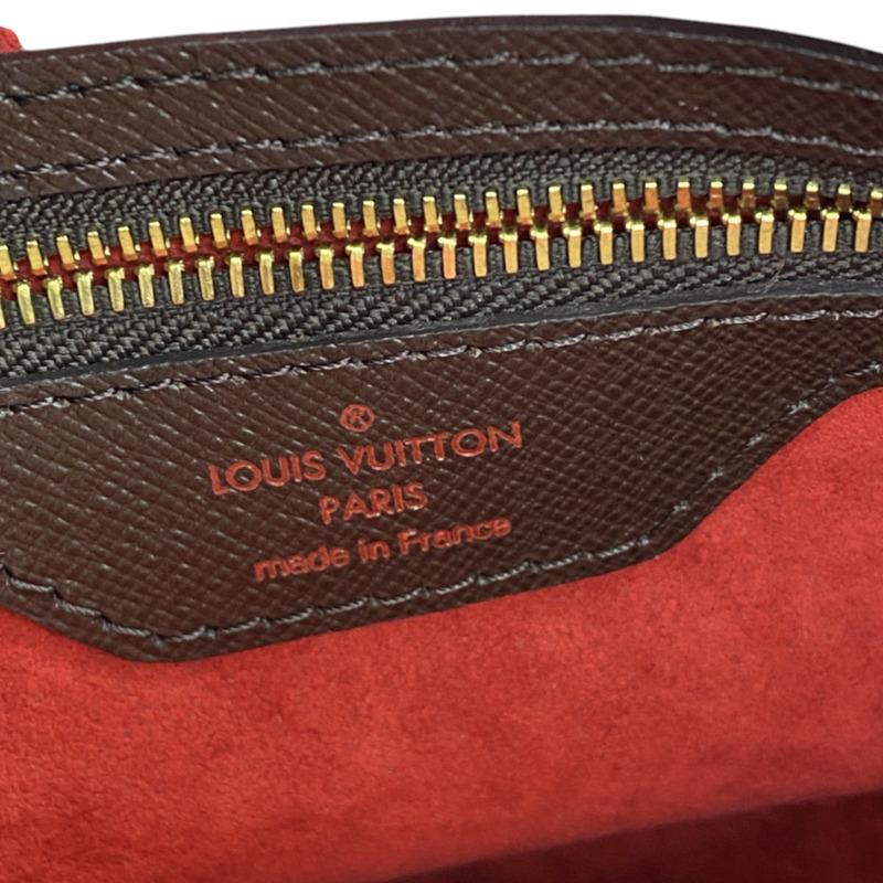 棕色 棋盤格帆布 Marais 水桶包 手提包 無小袋【LOUIS VUITTON LV 路易威登】 N42240-3