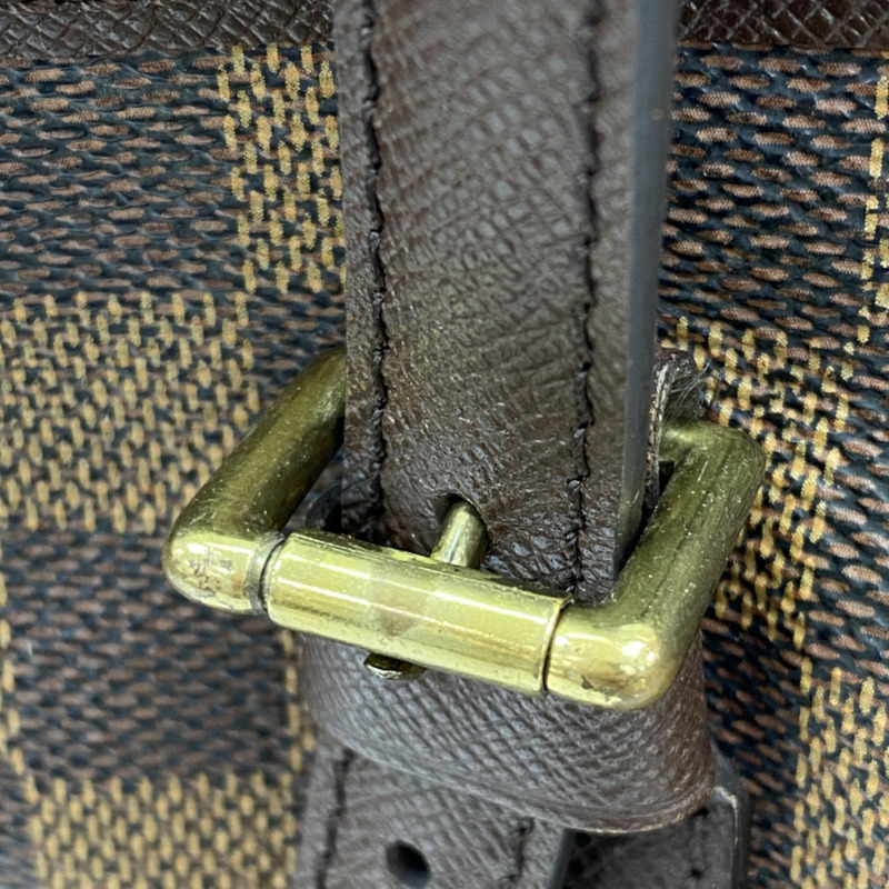棕色 棋盤格帆布 Marais 水桶包 手提包 無小袋【LOUIS VUITTON LV 路易威登】 N42240-9