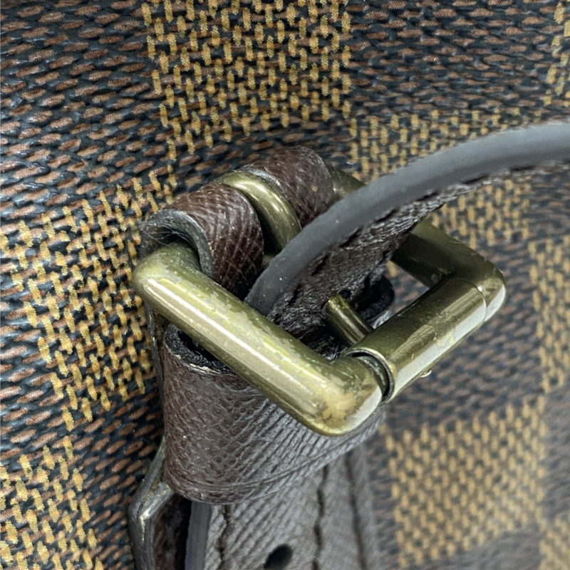 棕色 棋盤格帆布 Marais 水桶包 手提包 無小袋【LOUIS VUITTON LV 路易威登】 N42240-10