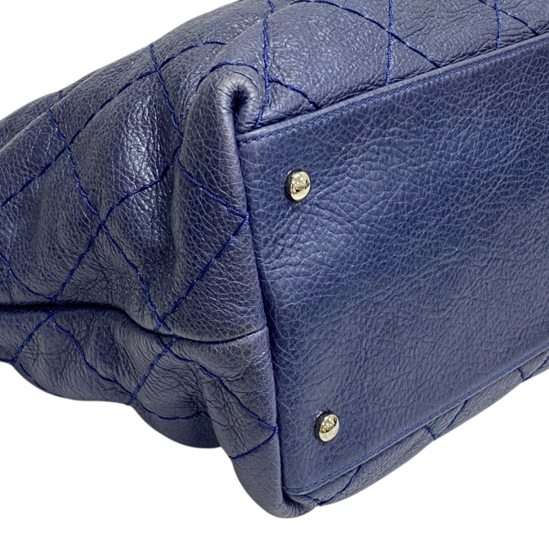 藍色 牛皮 On The Road 肩背包 銀釦【CHANEL 香奈兒】 A48019-11