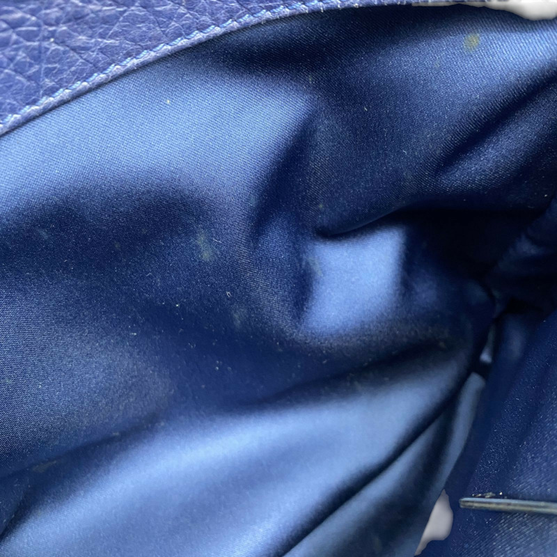 藍色 牛皮 On The Road 肩背包 銀釦【CHANEL 香奈兒】 A48019-13