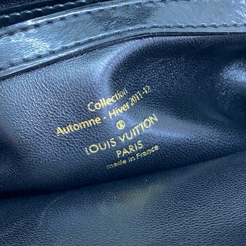 黑色 原花漆皮 Lockit BB 手提包 M40604【LOUIS VUITTON LV 路易威登】 M40604-4
