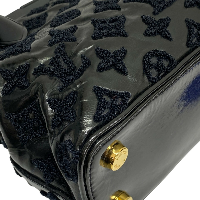 黑色 原花漆皮 Lockit BB 手提包 M40604【LOUIS VUITTON LV 路易威登】 M40604-8