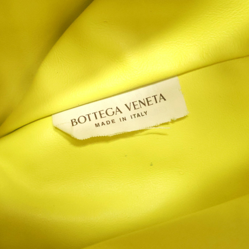 黃色羊皮 Mini The Twist 手拿包 652001VCP40【BOTTEGA VENETA BV 寶緹嘉】 652001VCP40-4