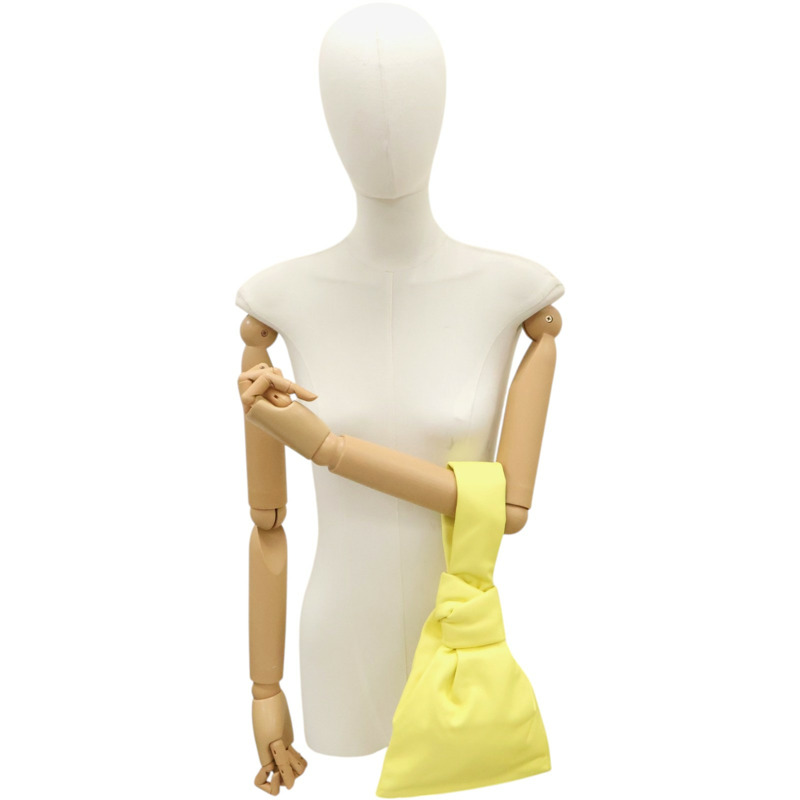 黃色羊皮 Mini The Twist 手拿包 652001VCP40【BOTTEGA VENETA BV 寶緹嘉】 652001VCP40-7