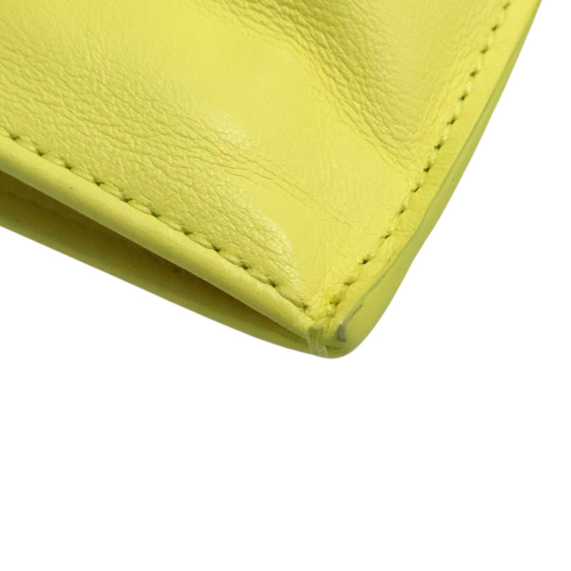 黃色羊皮 Mini The Twist 手拿包 652001VCP40【BOTTEGA VENETA BV 寶緹嘉】 652001VCP40-9