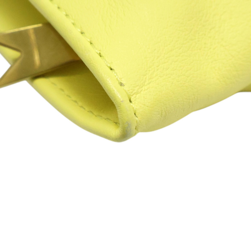 黃色羊皮 Mini The Twist 手拿包 652001VCP40【BOTTEGA VENETA BV 寶緹嘉】 652001VCP40-11