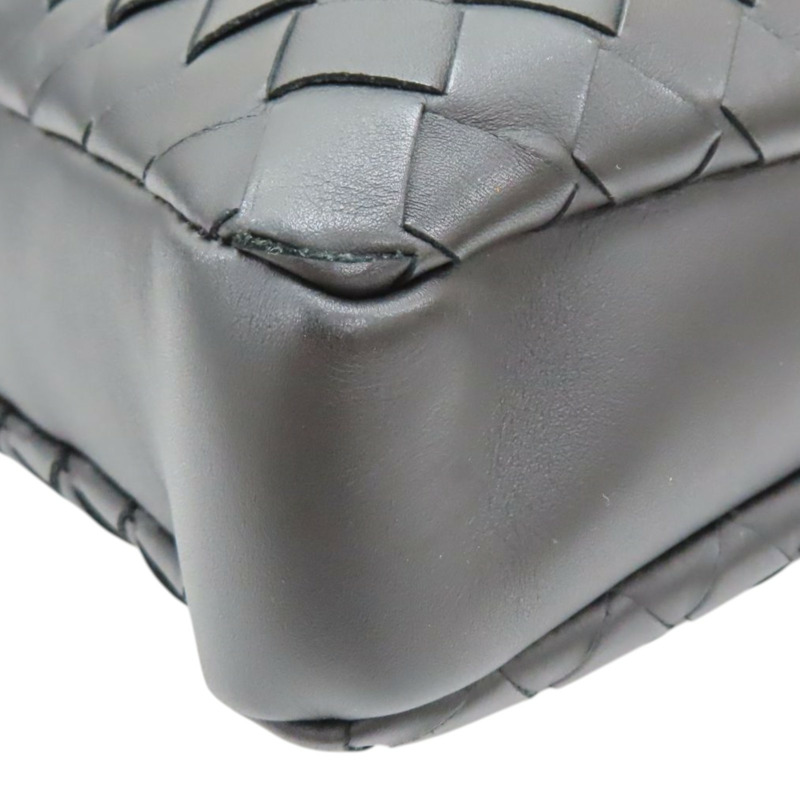 黑色 編織羊皮 公事包 兩用包【BOTTEGA VENETA BV 寶緹嘉】 601065-11