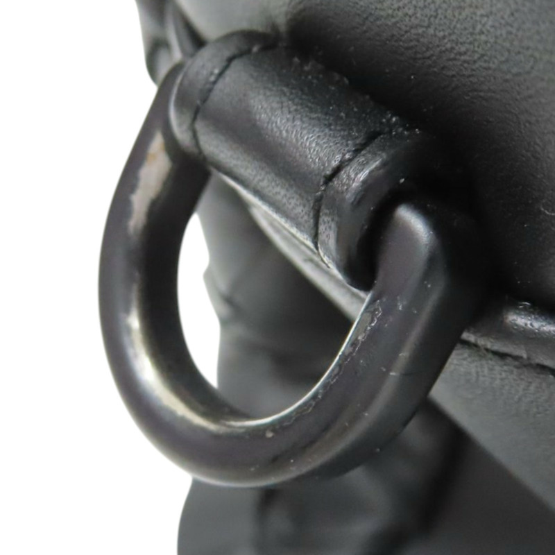 黑色 編織羊皮 公事包 兩用包【BOTTEGA VENETA BV 寶緹嘉】 601065-14