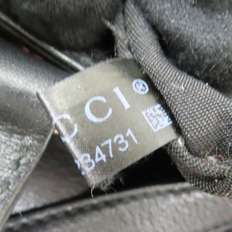 黑色 牛皮 Guccissima Bamboo 兩用包【GUCCI 古馳】 355772-7