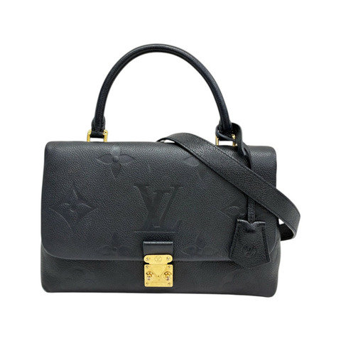 黑色 原花牛皮 Madeleine MM 肩背包 M45976【LOUIS VUITTON LV 路易威登】 M45976