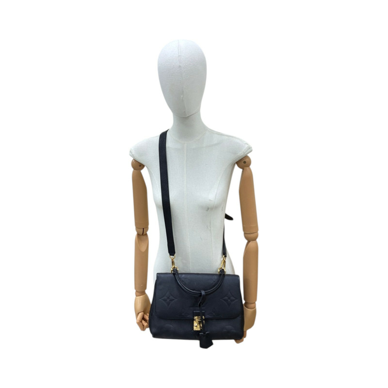 黑色 原花牛皮 Madeleine MM 肩背包 M45976【LOUIS VUITTON LV 路易威登】 M45976-9