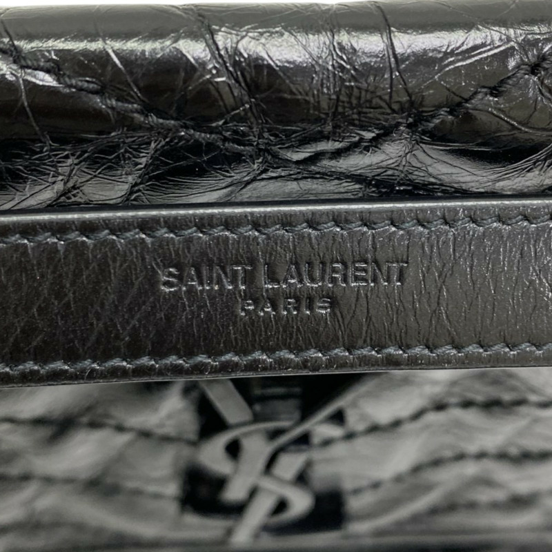 黑色 牛皮 NIKI 復古 中型 肩背包【SAINT LAURENT YSL 聖羅蘭】 6331840-6