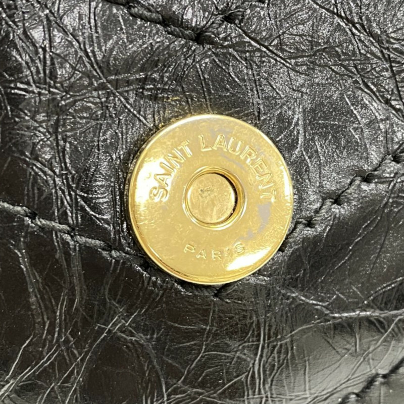 黑色 牛皮 NIKI 復古 中型 肩背包【SAINT LAURENT YSL 聖羅蘭】 6331840-11