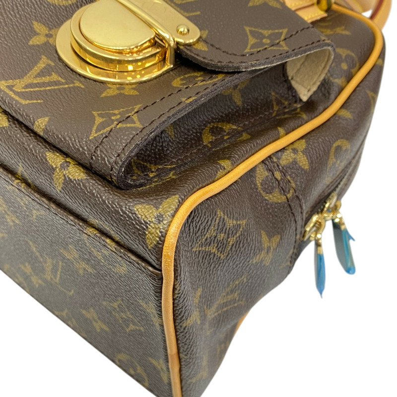 棕色 原花帆布 Manhattan PM 手提包 M40026【LOUIS VUITTON LV 路易威登】 M40026-9