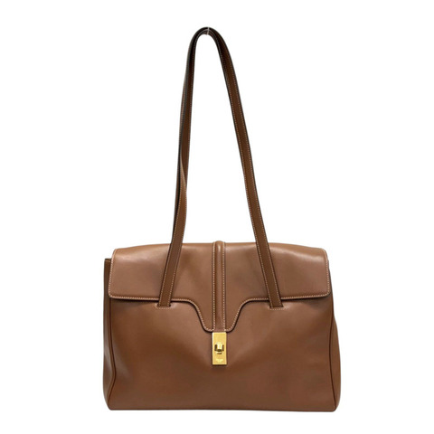 棕色 牛皮 Medium 16 Soft 肩背包【CELINE 賽琳】 195543CR4.04LU