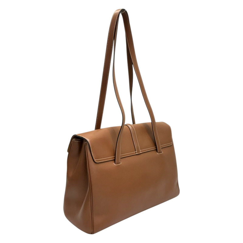 棕色 牛皮 Medium 16 Soft 肩背包【CELINE 賽琳】 195543CR4.04LU-1