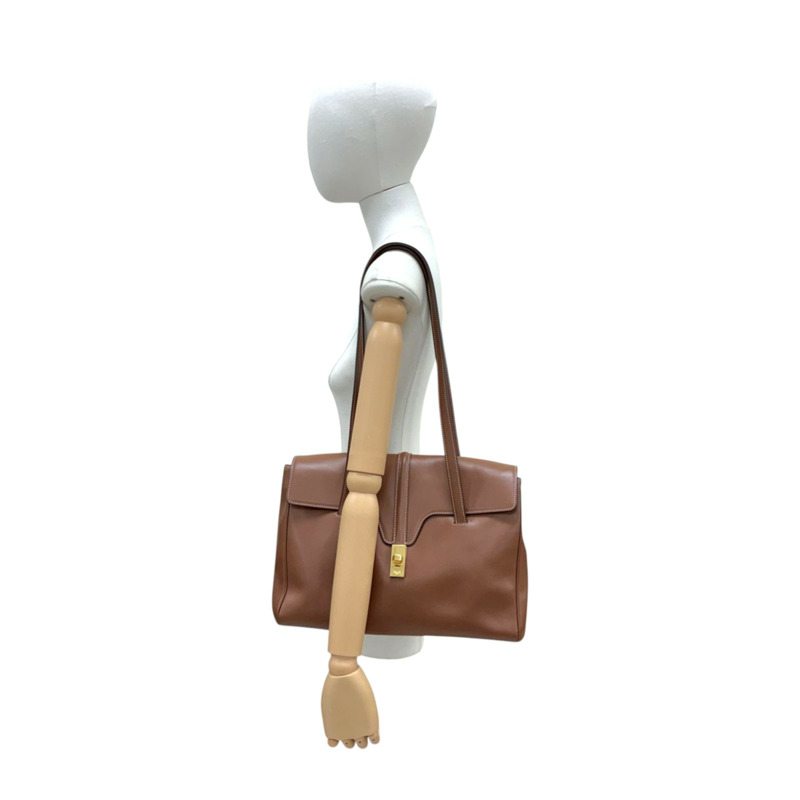 棕色 牛皮 Medium 16 Soft 肩背包【CELINE 賽琳】 195543CR4.04LU-7