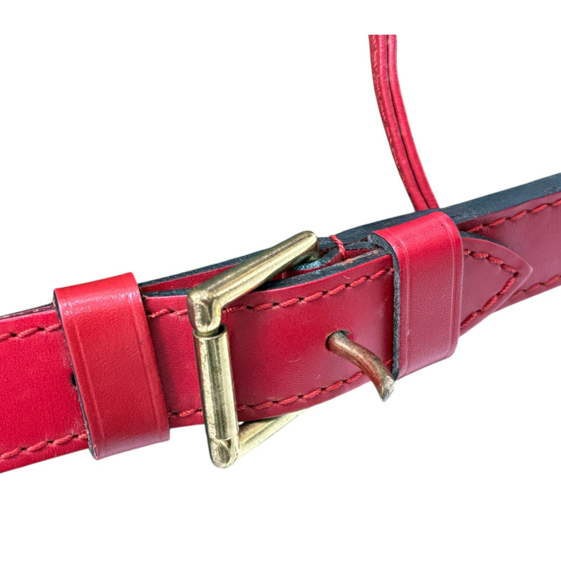 綠/紅色 EPI 水波紋 牛皮 Petit Noe 肩背包 M44147【LOUIS VUITTON LV 路易威登】 M44147-11