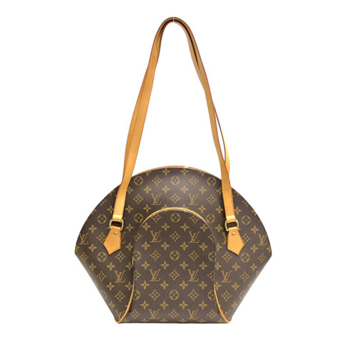 棕色 原花帆布 Ellipse 肩背包【LOUIS VUITTON 路易威登】 M51128