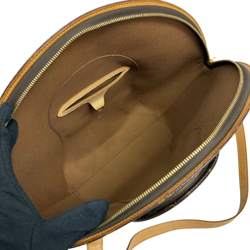 棕色 原花帆布 Ellipse 肩背包【LOUIS VUITTON 路易威登】 M51128-2