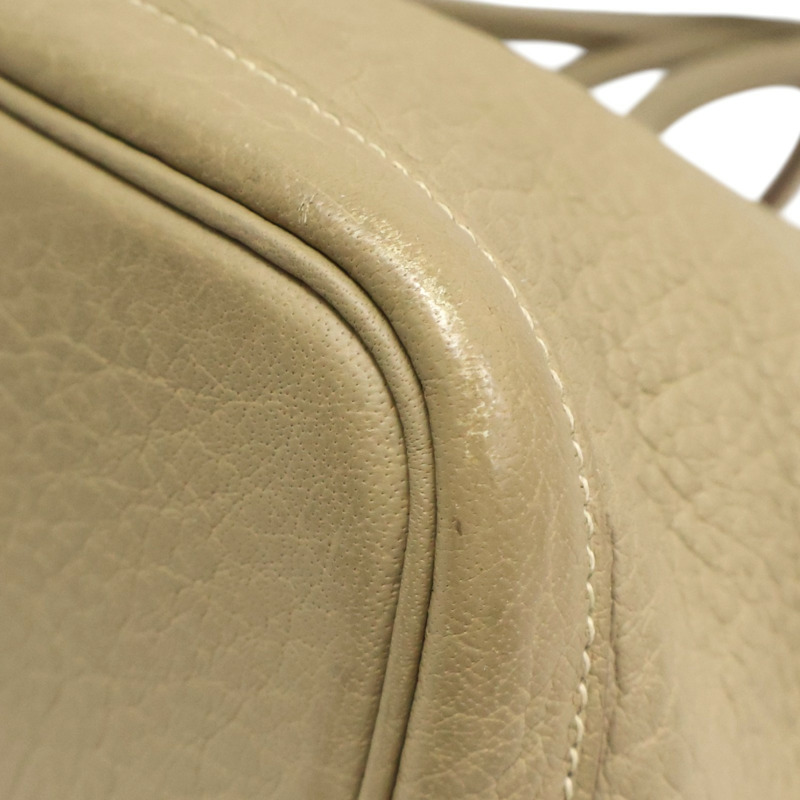 風衣灰色 Negonda牛皮 Garden Party 36 手提包 口L刻【HERMES 愛馬仕】-9