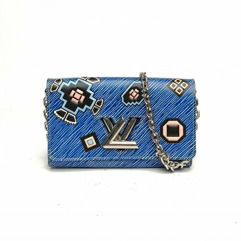 LOUIS VUITTON TWISTBeltWOC圖案EPI水波紋牛皮2015肩背包