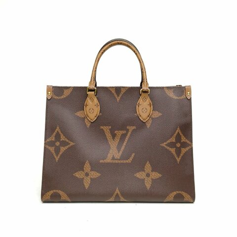 LOUIS VUITTON Onthego中號35老花PVC晶片肩背包