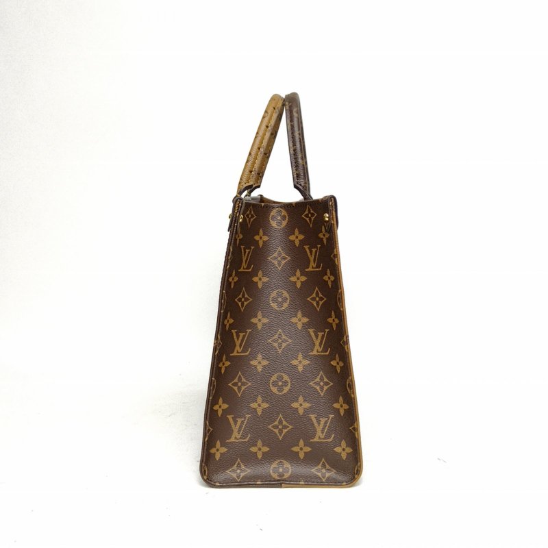 LOUIS VUITTON Onthego中號35老花PVC晶片肩背包-1