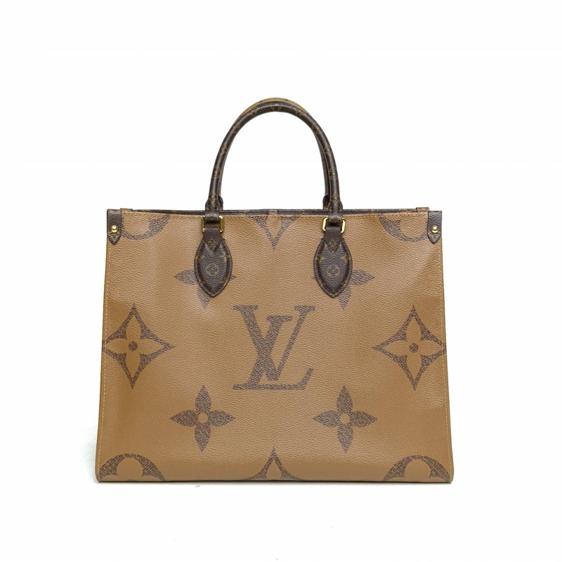 LOUIS VUITTON Onthego中號35老花PVC晶片肩背包-2