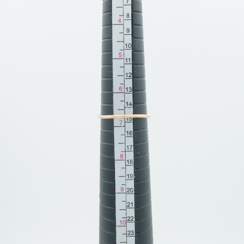 TIFFANY＆CO 18K玫瑰金Elsa Peretti Stacking Ring戒指-5