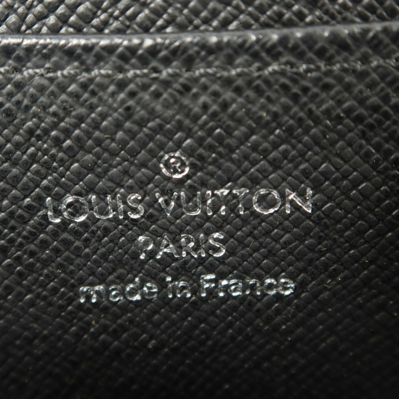 LOUIS VUITTON Damier Graphite Zippy Coin Purse銀扣零錢包-6