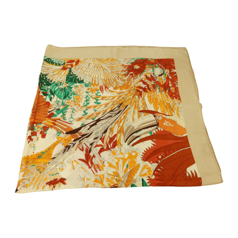 HERMES 羊絨Scarf 140x140圍巾-3