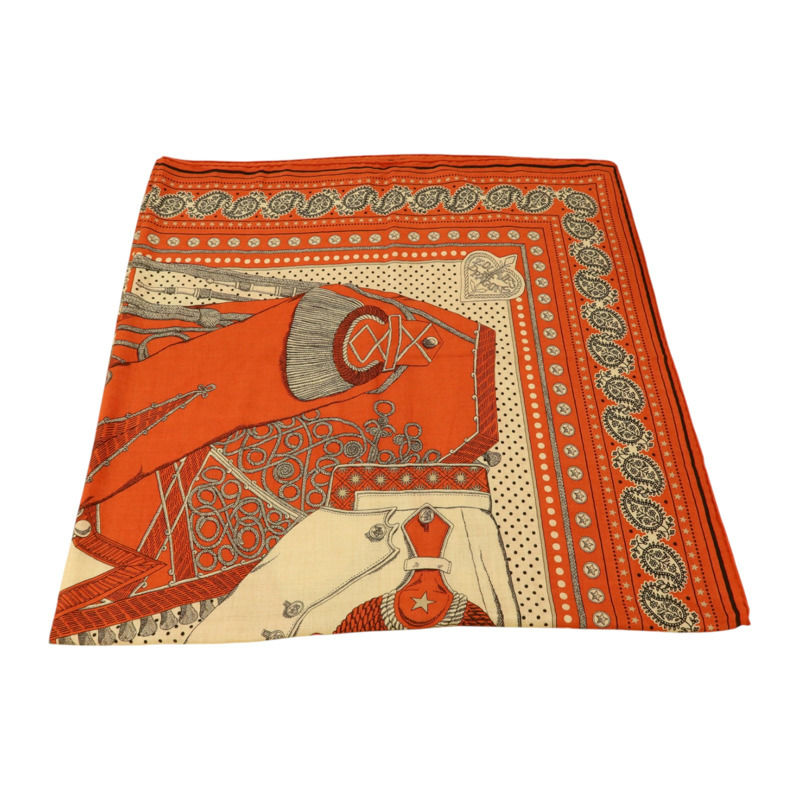 HERMES 羊絨Scarf 140x140圍巾-1